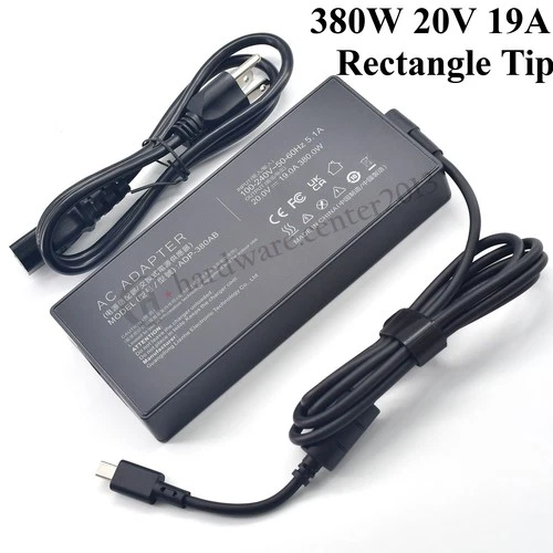 380W Laptop Charger for ASUS ROG Strix G18 (2025) G815 USB Tip Power Adapter