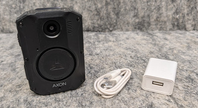 Axon Body 3 - AX1023 Body Camera - Online - Powers & Records + Charger