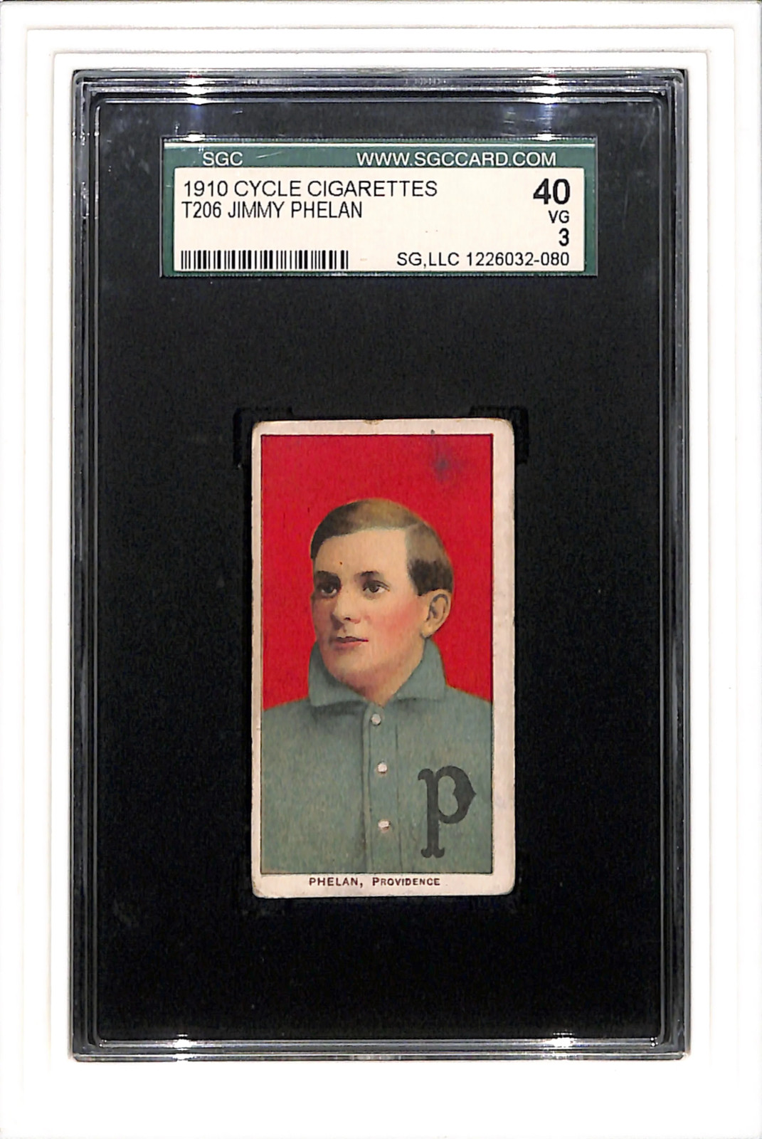 1909 T206 Jimmy Phelan Cycle 350 SGC 3