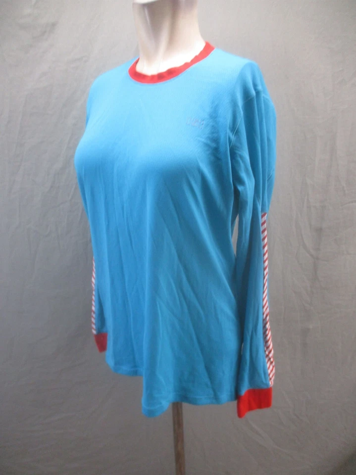 Ropa deportiva Helly Hansen talla XL para mujer azul manga larga cuello redondo 521 Foto 3 de 4