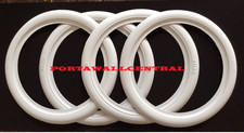 Atlas 20 Inch White Walls Fakewall Rubber Ring For 4 Rims 4 Atlas 20 Inch White Walls Fakewall Rubber Ring For 4 Rims 4