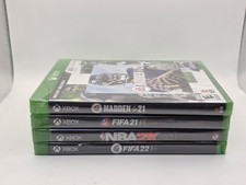 Xbox Series X 4 Game Lot Madden 21 FIFA 21 FIFA 22 NBA 2K21 Brand New Sealed