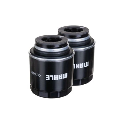 2x Ölfilter MAHLE OC 593/3 für VW Seat Audi Skoda Passat B7 Variant A1 Filter
