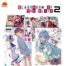 Classroom Of The Elite Year 2 Complete Set 16 Books English Version Light Novel