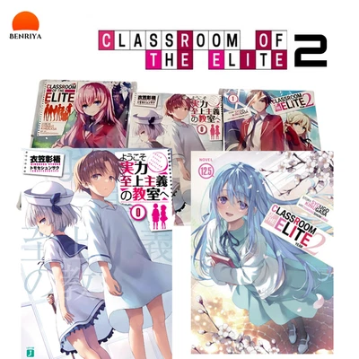 Classroom Of The Elite Year 2 Complete Set 16 Books English Version Light Novel