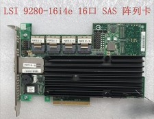 LSI MegaRAID MR SAS 9280-16i4e 6GB/s SAS PCIe RAID Controller Card