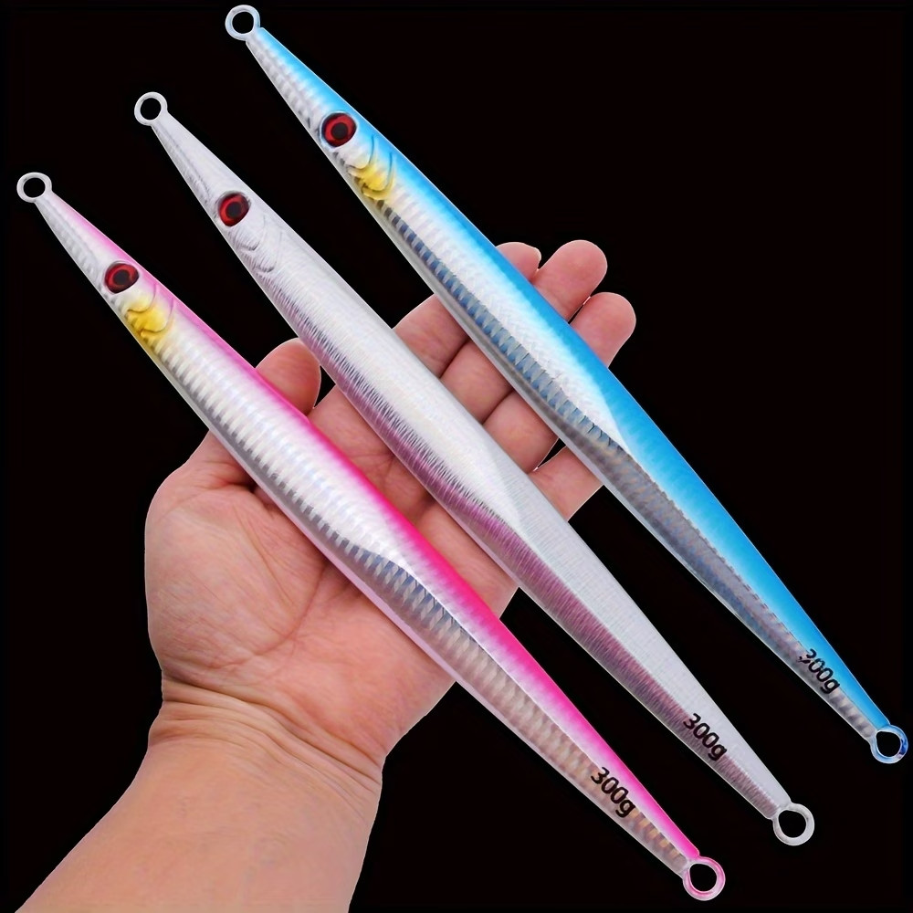 4pcs Premium Saltwater Jigs - Slow Pitch, Knife, and Vertical Jig Lures for Tuna - Image 4