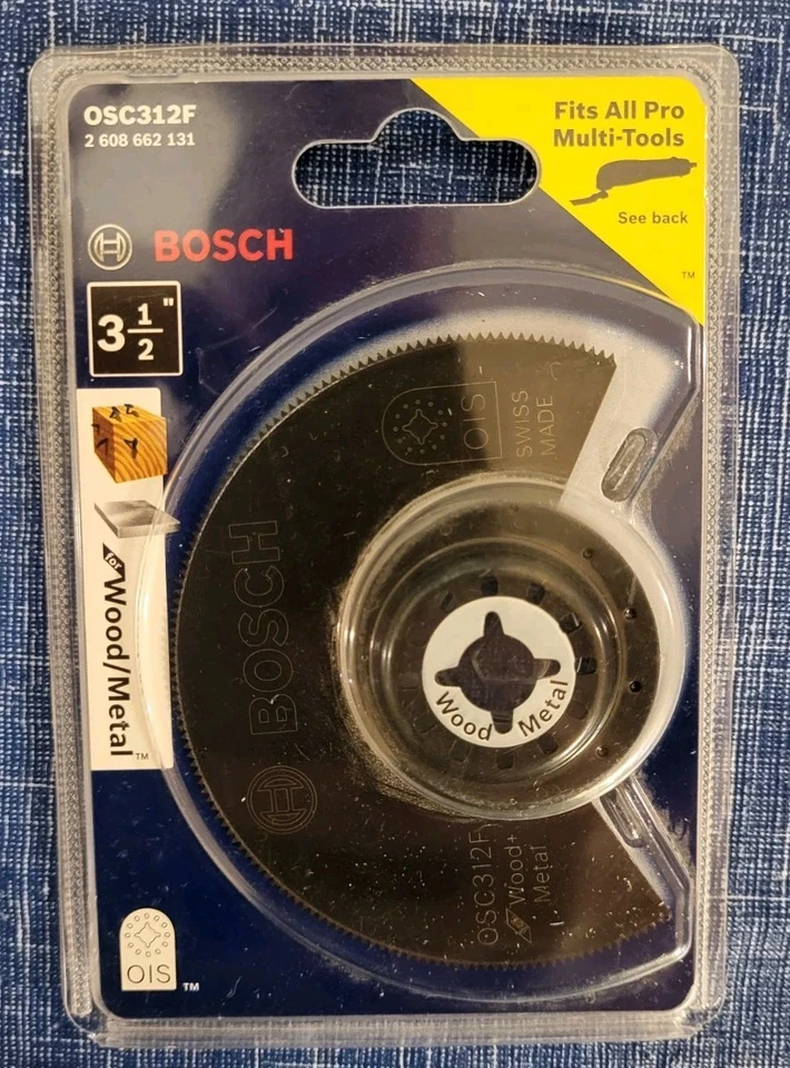 Bosch • Multi Tool Accessories Lot Of 2 • New/Unused! - Image 3 of 4