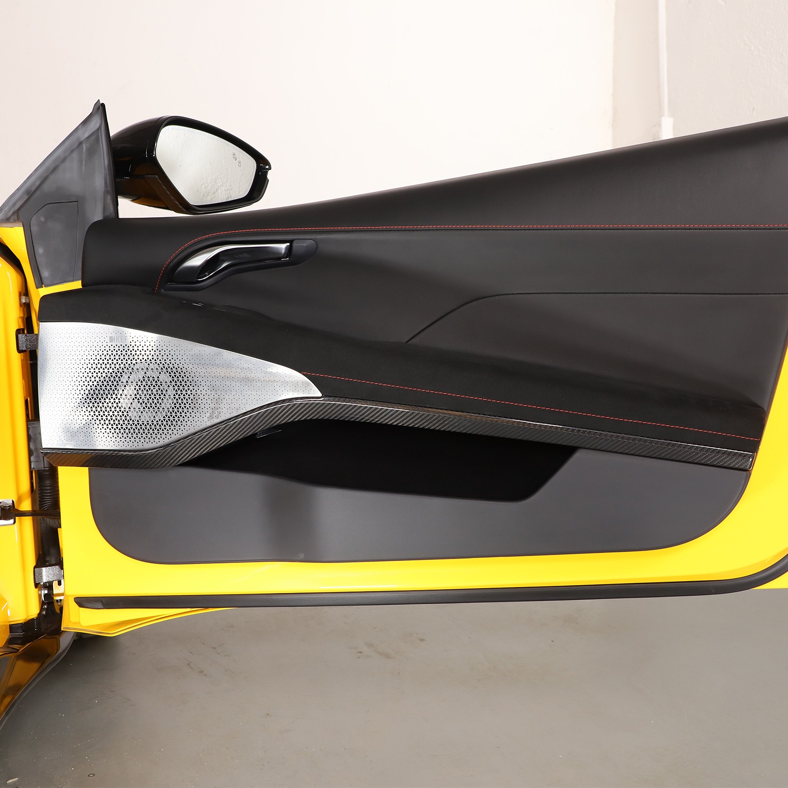 Real Carbon Fiber Inner door Panel Trim Strip For Lotus EMIRA 2023-2025
