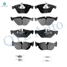 Set of 8 Front-Rear Ceramic Brake Pad Kit For 2007-2013 BMW 328I Base