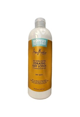 Shea Feuchtigkeit rohe Sheabutter feuchtigkeitsspendende Körperlotion 19,5 Unzen