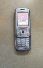 Samsung SGH-E250V Silber Slide Geprüft, Volle Funktion, Händler, Garantie