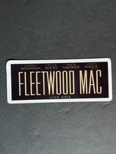 Fleetwood Mac Sticker Mini Plate Iconic 70s Classic Rock Band UK for Laptops New