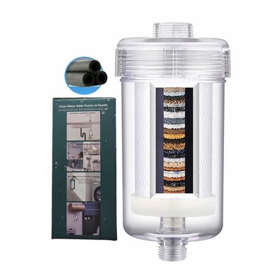 2 Micron High Flow Washing Machine Water Filter, Visible Washer Filter... 