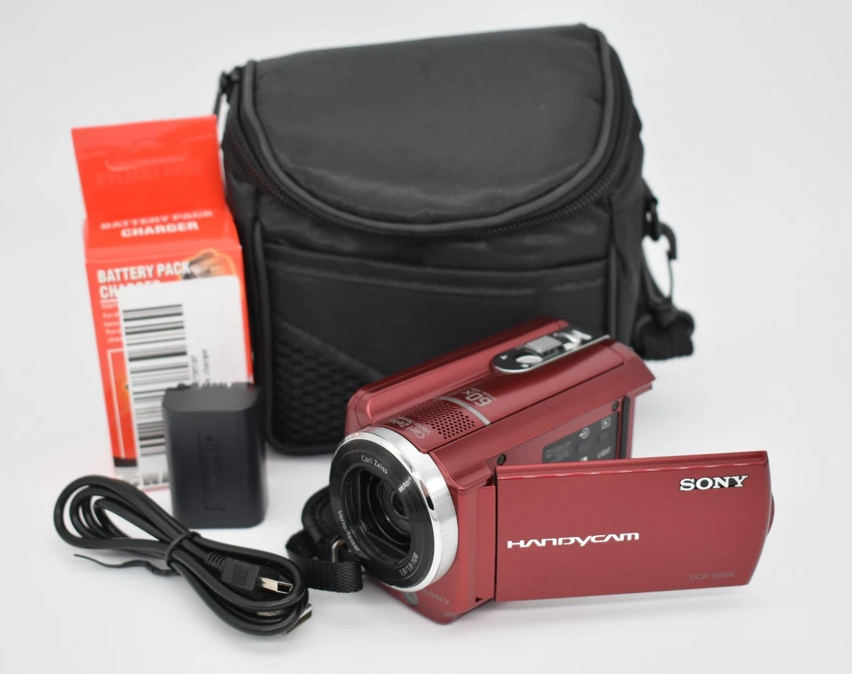 Sony Handycam Red 40-60x Optical Zoom Camcorders for sale | eBay