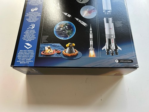 LEGO Ideas: NASA Apollo Saturn V (92176) New Sealed Free pickup - Picture 3 of 6