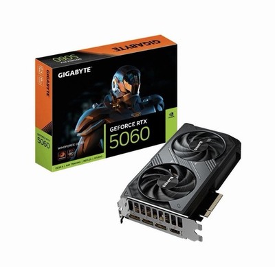 GIGABYTE GeForce RTX 5060 WINDFORCE MAX OC 8GB Grafikkarte HDMI/DP