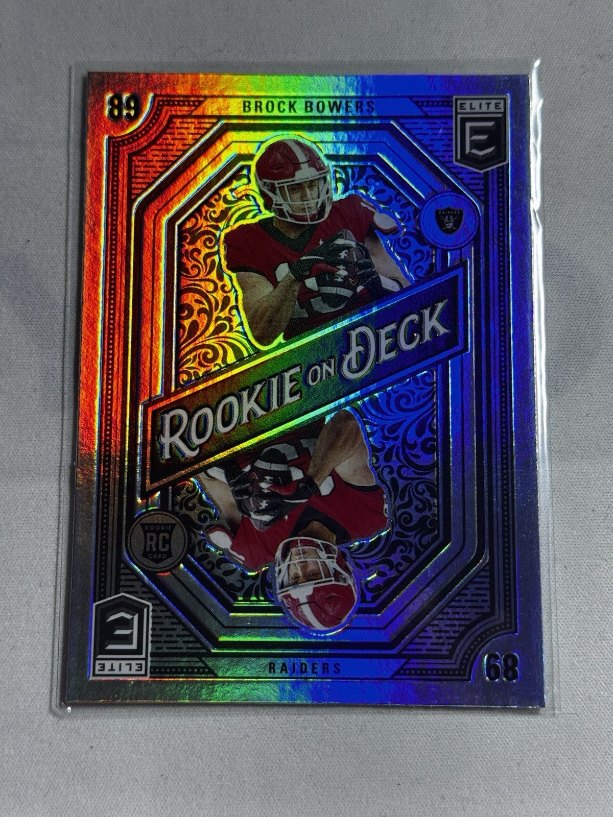 2024 Panini Donruss Elite - Brock Bowers - #5 - Rookie On Deck
