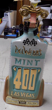 Jim Beam Decanter Empty Del Webb Mint 400 Nevada desert rally Las Vegas