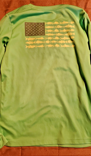 Columbia Youth Long Sleeve Performance Fishing Shirt Color Teal Size Medium - Picture 2 of 3
