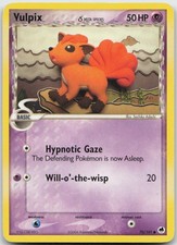 Vulpix 70/101 Common Dragon Frontiers Pokemon TCG HP