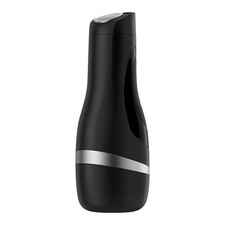 Satisfyer Men Classic Grey Male Masturbator Realistic Sleeve Suction