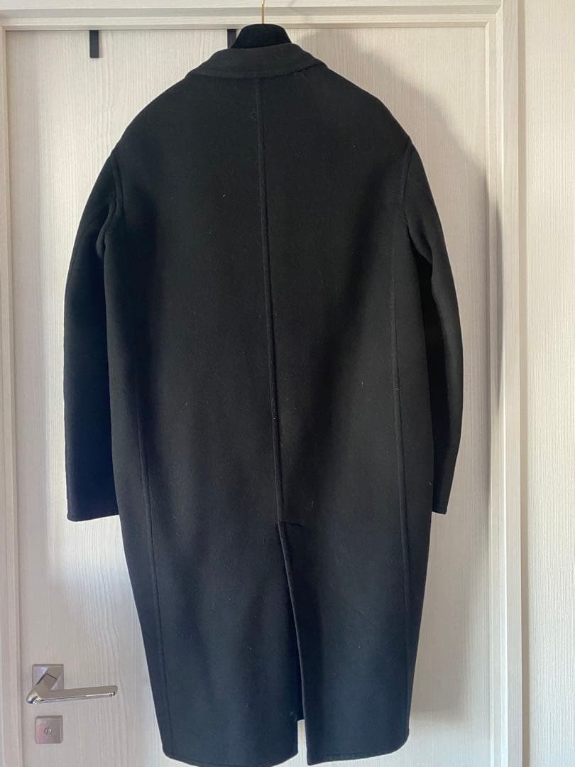 CELINE Egg Crombie Coat 36/Black Phoebe Philo Period image 3