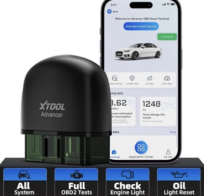 XTOOL AD20 PRO All System Diagnosescanner OBD Codeleser iOS Android