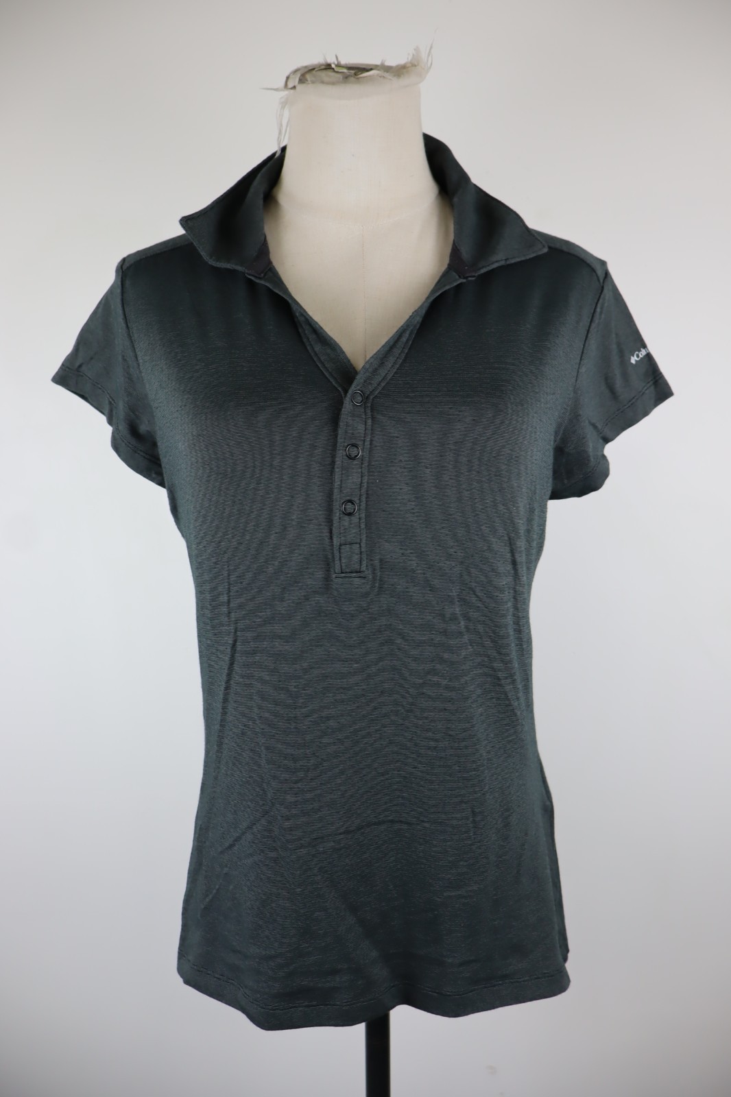 Columbia Polo Pull Femme Coton Taille M Femme Chemise Casual Vintage Coton Logo