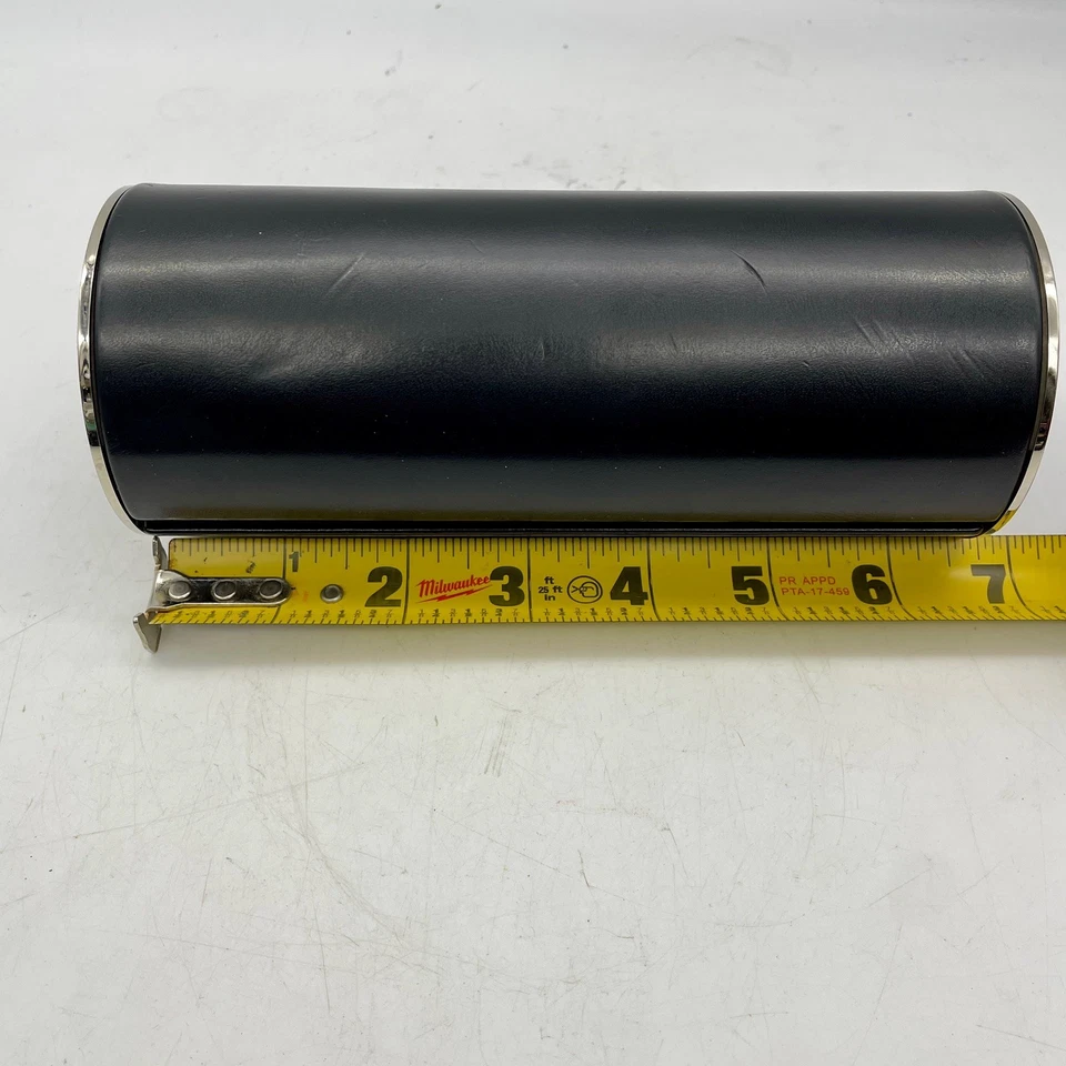 Estuche semiduro para gafas Bvlgari negro almeja protección magnética de viaje Foto 4 de 4