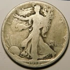 1918-S Walking Liberty Half Dollar 90% Silver G-VG  "As Pictured-Not Cleaned"