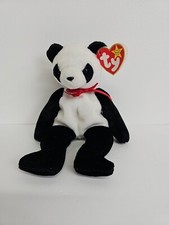 TY Beanie Baby Babies 1999 Signature Teddy Bear Retired W/swing Tag Error