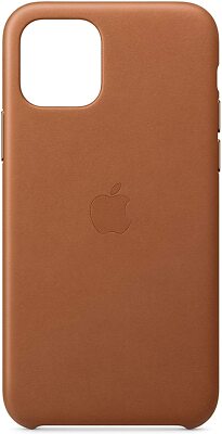 Original Apple iPhone 11 Pro MAX Leder Hülle Case Sattelbraun Saddel Brown NEU 