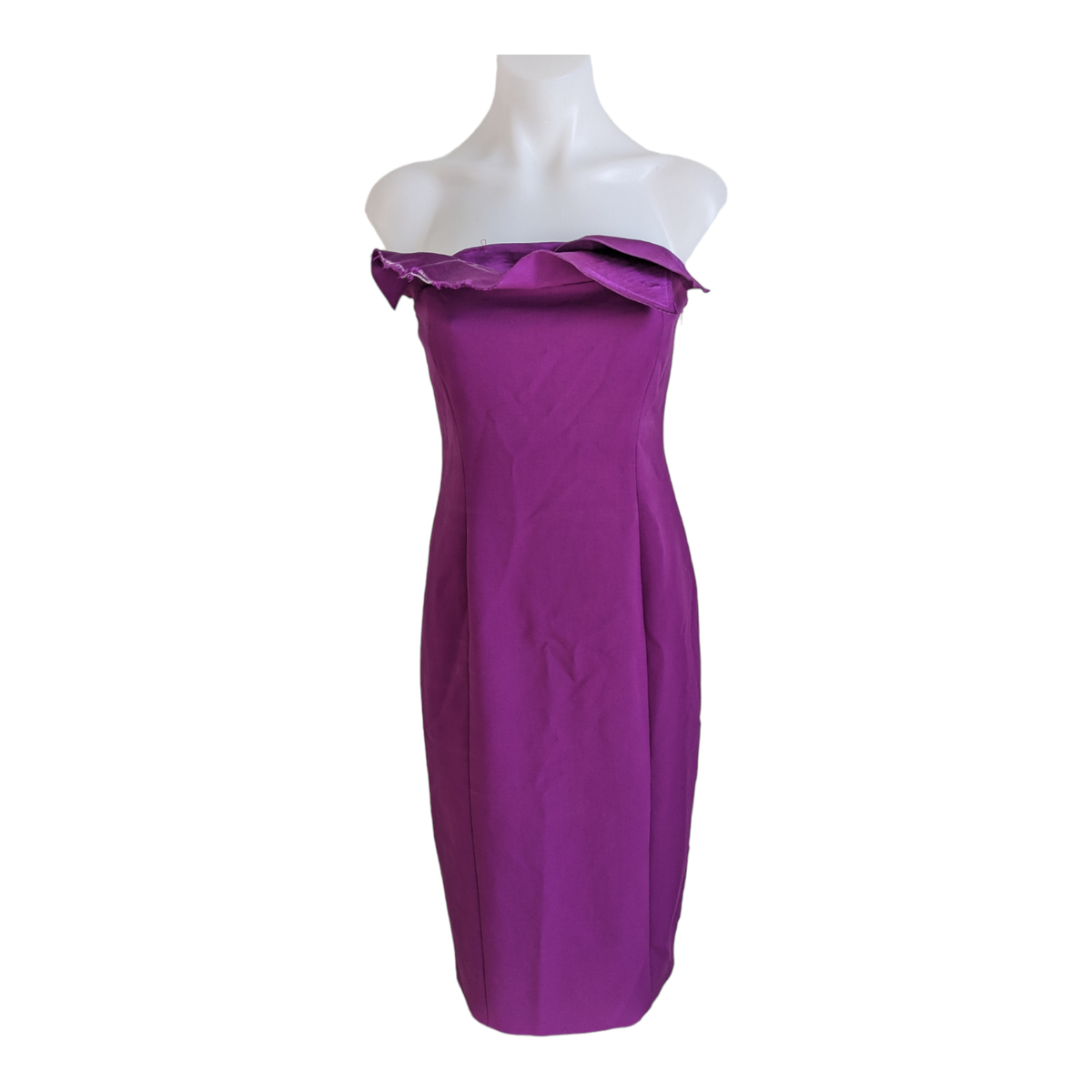 purple strapless bodycon dress Zapaka Women Purple Homecoming Dress Bodycon Strapless Corset Ruched Short Cocktail Dress with Lace Up Back, Purple / US26W