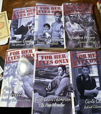 For Her Eyes Only Romance Novel Paperback Lot Of 6 Harlequin VG Ships Fast