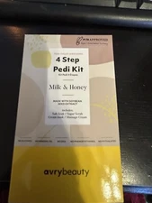 AvryBeauty 4-Step Pedi Kit milk & honey