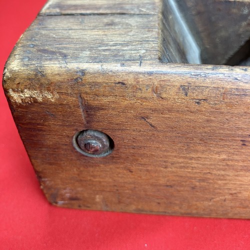 Antique 19th Century Wood Trying or Jointer Plane / Wooden / Vintage / Flaws - Picture 19 of 19