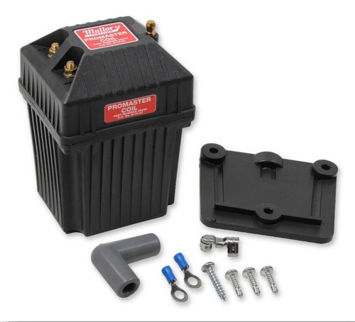 Mallory ProMaster Coil Replacement - Black Ignition Coil, 49000V, New
