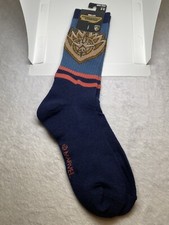 Guardians Of The Galaxy Vol 3 Marvel 1 Pair Crew Socks Fits Shoe Sz 8-12 NWT
