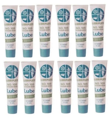 Case of 12! LUBRIPLATE Automotive Lubricant C-105 10 oz Gear Lube #03492 NEW