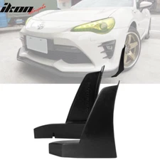 Fits 17-20 Toyota 86 CS Front Bumper Lip Side Apron Splitter Winglets PU 2PCS