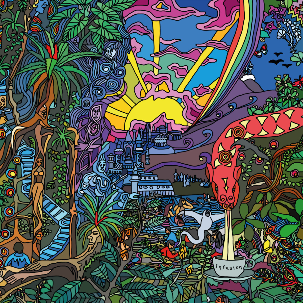 Rubber Tea Infusion (CD) Album