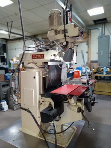 USED Acer 2-Axis ProtoTrak MX2 CNC Mill & 3-Axis DRO Servo Air Power Drawbar