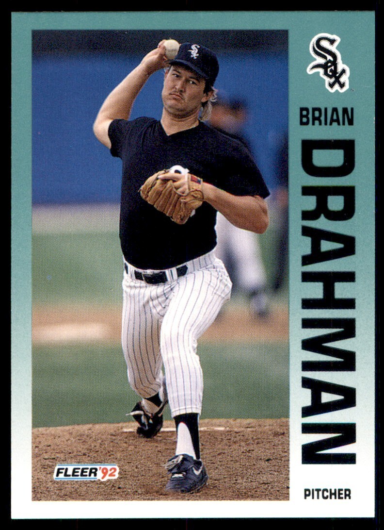 1992 Fleer #77 Brian Drahman