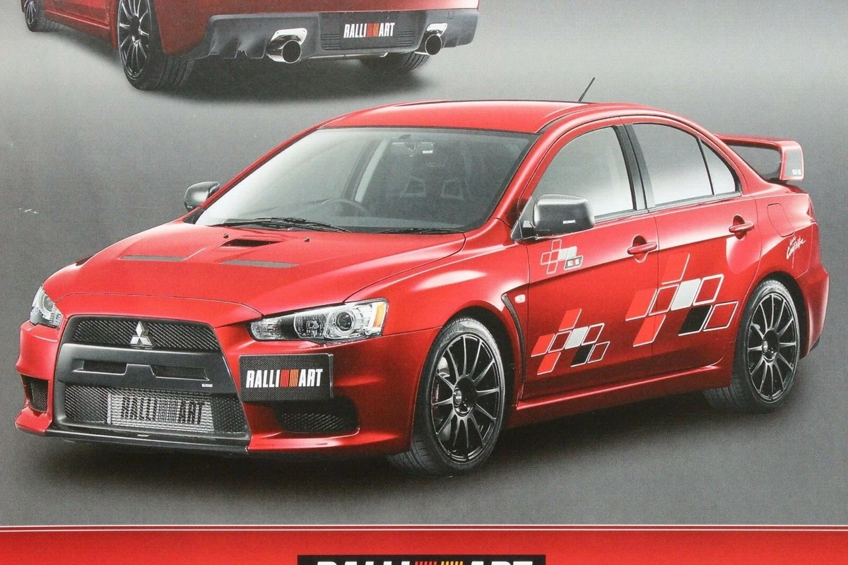 JDM Mitsubishi Evolution Evo 10 X Ralliart Optional Accessories