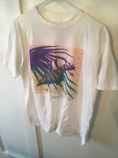 VTG Panama City Beach Florida Single Stitch T Shirt Shells Sz L Made In USA