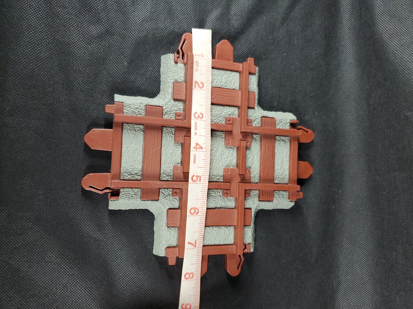 1988 Playskool Express Train Crossover 4 Way Track Cross Over