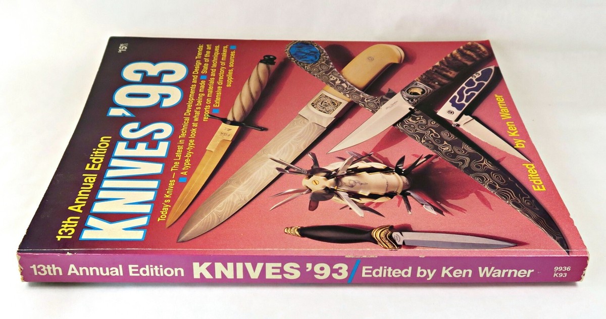 Knives '93 13th Ed. Ken Warner DBI Books Knife Collector's
