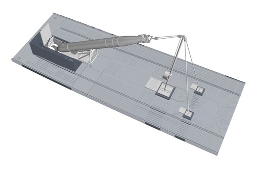 CMK 129-N72019 - 1:72 u Boat Ix Bow Torpedo W/Loading Winch And Cart for Revell