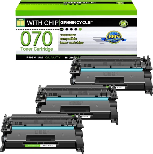 [New Chip]3PK CRG070 Toner for Canon LBP241dw LBP243dw LBP244dw MF462dw MF463dw